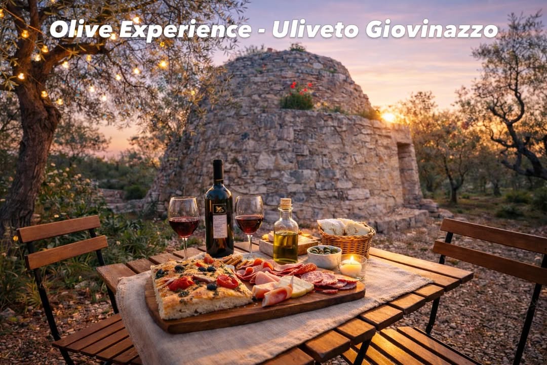 Aperitivo wśród drzew oliwnych